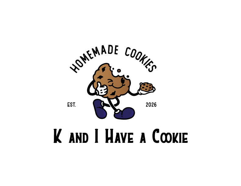 k and i have a cookie logo color